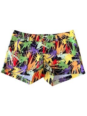 Loudmouth Splatterific Women's High Waist Short - Size 14 Golf shorts